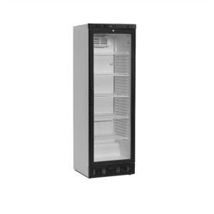 Refrigerated Beverage Cabinet 1 Glass Door White - 347 L TEFCOLD - Elegance and Performance