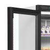 TEFCOLD Refrigerated Beverage Cabinet with Glass Door Left Side - 347L