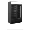 Armoire Refrigerada Preta TEFCOLD - Canopy & 2 Portas de Vidro