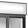 Armoire Refrigerada 2 Portas de Vidro Branca TEFCOLD 462 L - Alto Desempenho