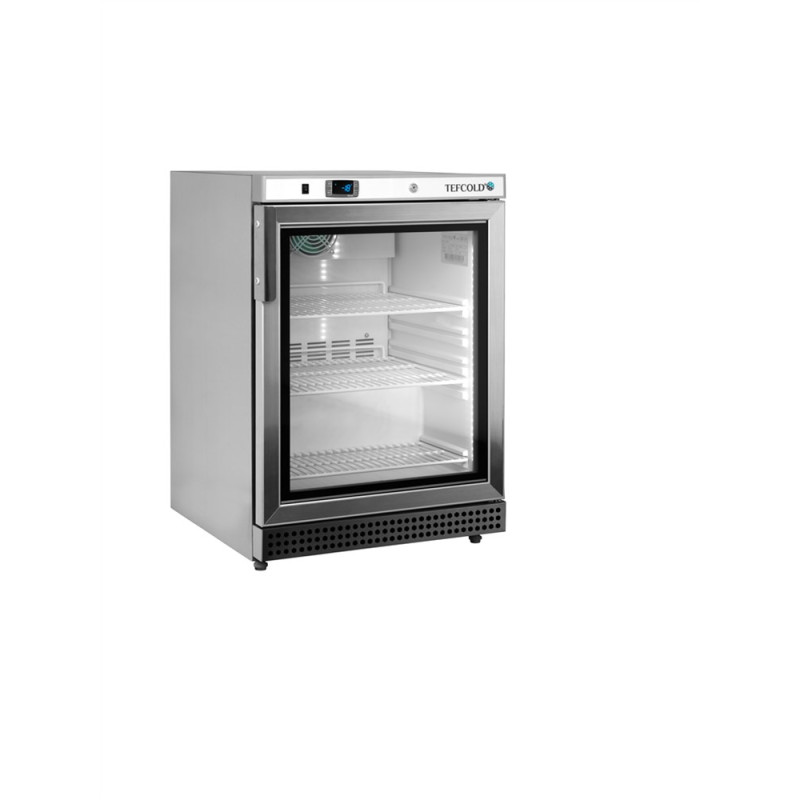 Armoire Refrigerada Negativa Vidrada Inox TEFCOLD 120 L