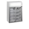 Mini Armário Refrigerado TEFCOLD 60L com Canopy e 2 Portas de Vidro