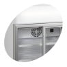 Mini Refrigerated Cabinet TEFCOLD 60L with Canopy and 2 Glass Doors