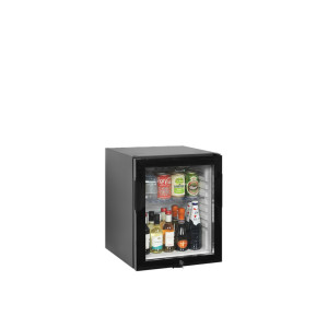 Mini Bar Fridge TEFCOLD TM35GC - Black Glass Door 24L