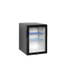 Mini Frigo Bar TEFCOLD Preto 34 L - Porta de Vidro - Compressor