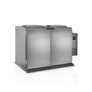 Poubelle Refrigerada Inox - 2 Portas TEFCOLD 120 L