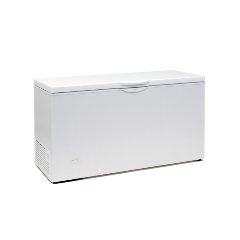 Refrigerador Baú Branco - 411L TEFCOLD EBC53: Frio Estático, Baixo Consumo.