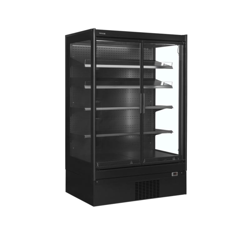 Vitrine Refrigerada Supermercado Positiva Preta TEFCOLD - 770 L