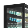 TEFCOLD Black Positive Supermarket Refrigerated Display - 770 L