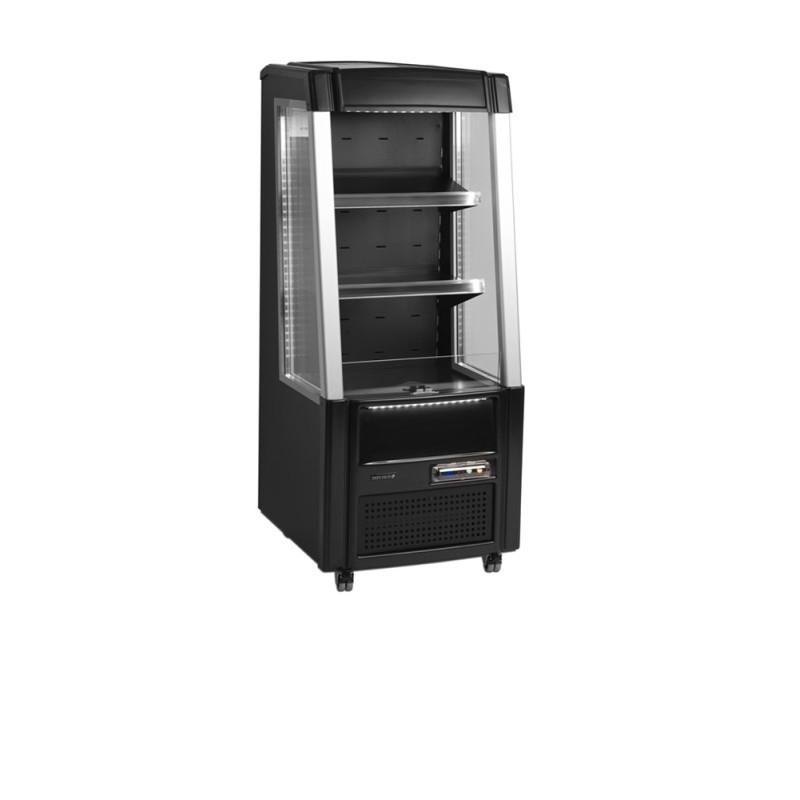 Vitrine Refrigerada Aberta TEFCOLD Preto 161 L - Desempenho Otimizado