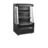 Vitrine Refrigerada Aberta Preta 242 L Tefcold ODC90 BLACK - Design Elegante