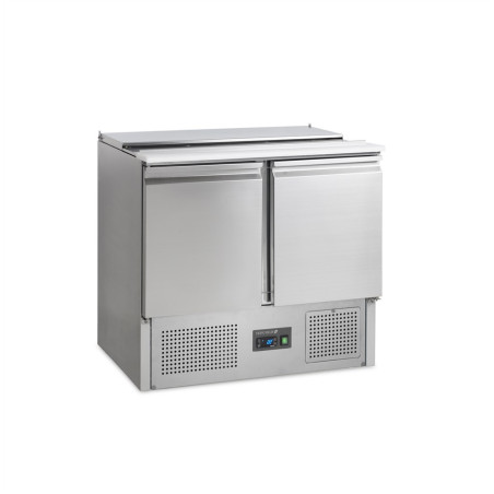 Saladette refrigerada positiva GN 1/1 inox 230L TEFCOLD - 2 Portas