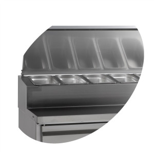 Mesa Refrigerada GN 1/1 e 1/3 inox TEFCOLD