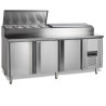 Mesa de Preparação Refrigerada TEFCOLD 10 GN 1/3 - Equipamento de Cozinha Profissional