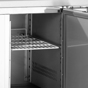 Refrigerated Saladette GN 1/1 Stainless Steel 2 Doors TEFCOLD - 225 L