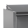 Saladette para Colocar Tampa Inox - Estática - 7 GN 1/4 - TEFCOLD