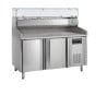 Móvel para Pizza GN 1/3 e GN 1/6 - 2 Portas | TEFCOLD PT1200