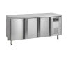 Stainless Steel Negative Refrigerated Table 3 Doors - 345L TEFCOLD