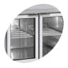 Mesa Refrigerada Inox - 4 Portas de Vidro GN 1/1 - TEFCOLD CK7410G