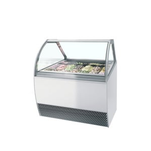 Vitrine Refrigerada Ventilada com Frente Curvada - TEFCOLD