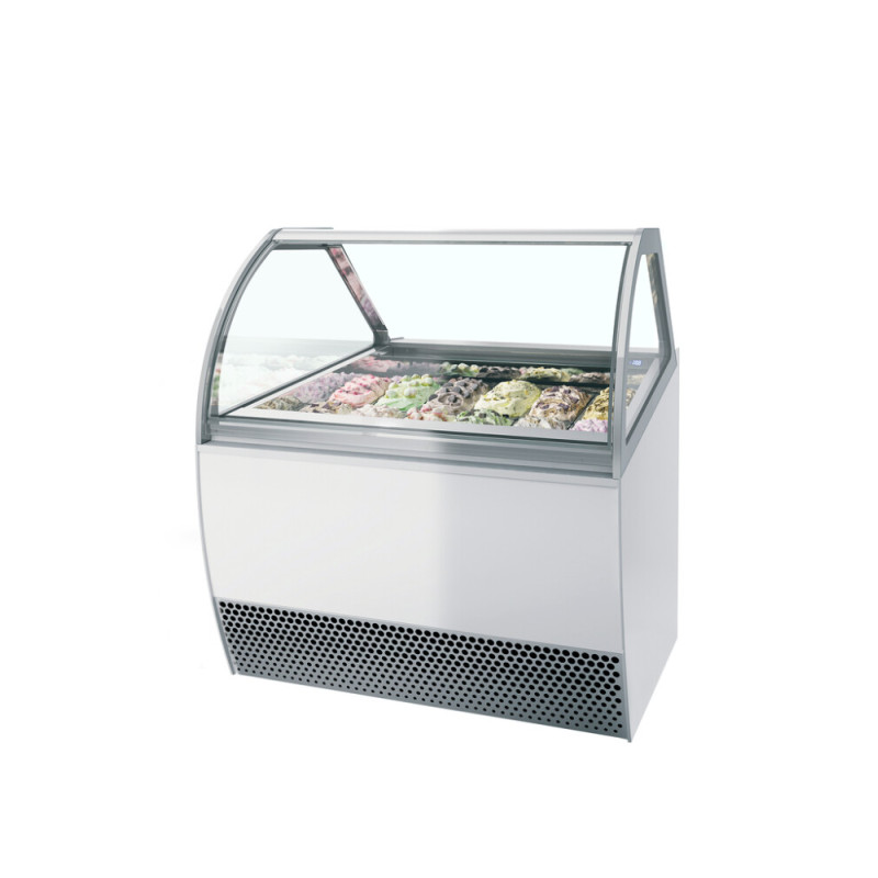 Vitrine Refrigerada Ventilada com Frente Curvada - TEFCOLD