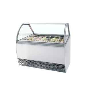 Vitrine Refrigerada Ventilada - Fachada Curvada - TEFCOLD