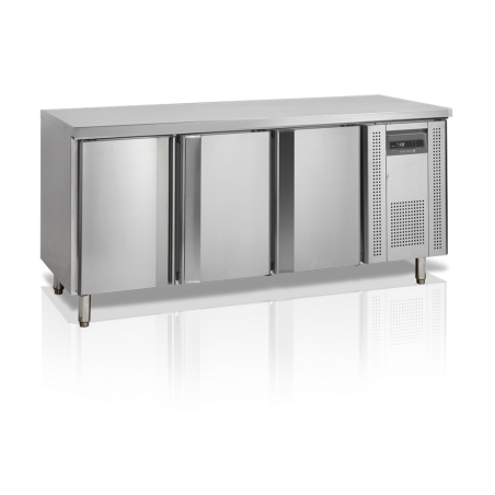 Mesa Refrigerada Positiva 3 Portas 345L TEFCOLD - Desempenho ideal para profissionais