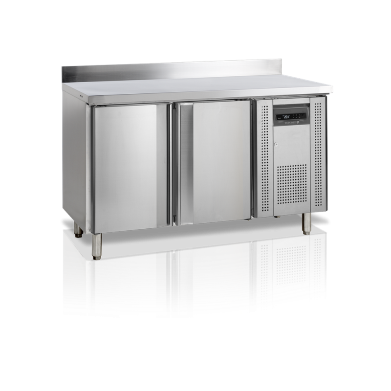 Refrigerador de Balcão para Snacks com Backsplash - 2 Portas - 230 L - Tefcold | Armazenamento ideal de alimentos frescos