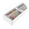 Refrigerador Congelador 2 Tampas Branco 1255 L TEF­COLD