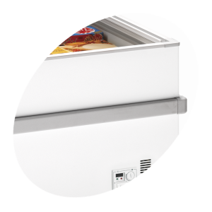 TEFCOLD Sliding Glass Freezer 805L - Ideal for Supermarket