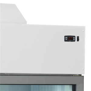 White Supermarket Wall Cabinet Freezer - 3 Doors - TEFCOLD revives freshness.