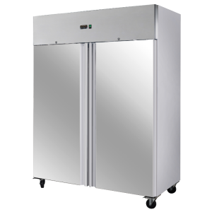 Armário refrigerado em aço inoxidável negativo GN 2/1 - 1400 L - Dynasteel