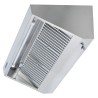 Hotte Snack Completa 700 com Motor, Led e Variador - Dynasteel, Inox AISI 304