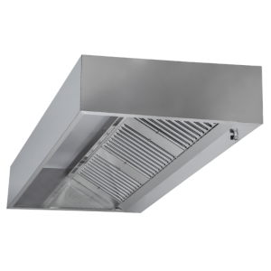 Hotte Cubique 900 Led Sans Moteur - Dynasteel KP 9/12L-LEDB-IMPEX