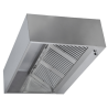 Exaustor Cubo 1100 LED Sem Motor - Comprimento 1600 Dynasteel