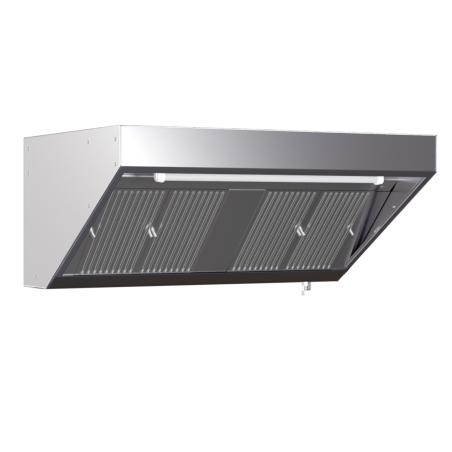 Exaustor de lanche 900 Led Inox 1200 - Dynasteel.