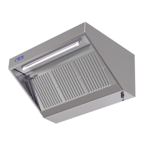 Hotte Snack Completa 700 com Motor, Led e Variador - Dynasteel, Inox AISI 304