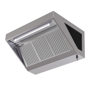 Exaustor de lanche 900 LED sem motor Dynasteel 1600mm AISI304 Inox