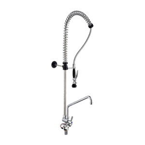 Douchette Vaisselle com Misturador Monotrou com Bico de Ganso - Dynasteel