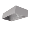 Exaustor Cubo 1100 LED Sem Motor - Comprimento 1600 Dynasteel