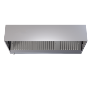 Exaustor Cubo 1100 LED Sem Motor - Comprimento 1600 Dynasteel