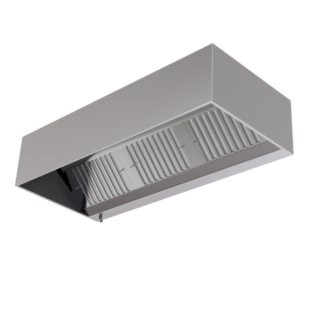 Hotte Cubique 1100 com LED - Dynasteel - 1800mm