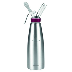Sifão Profissional Inox Gobel 1L - Preparações Criativas