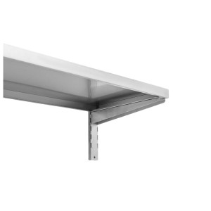 Étagère murale en inox - L 1000 x P 400 mm | Dynasteel