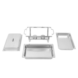 Chafing Dish GN 1/1 Eco - Lote de 4 - Dynasteel