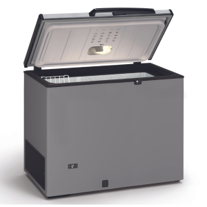 Chest Freezer Stainless Steel Finish and Stainless Steel Lid - 290 L TENSAI