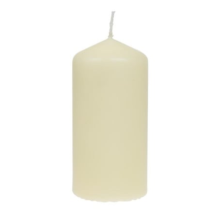 Velas Altas Cilíndricas Marfim 120mm - Conjunto de 12 Bolsius