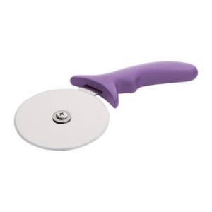 Roda de Pizza Hygiplas: 102mm, Cor Violeta, Alergénios.