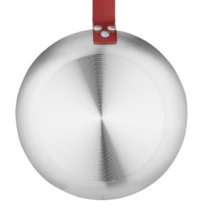 Aluminium Non-Stick Frying Pan Ø 200 mm Red Handle - Hygiplas