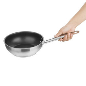 Stainless steel non-stick sauté pan Vogue Ø 200 mm - Professional kitchen